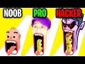 NOOB vs PRO vs HACKER In SPAGHETTI CHEF 3D!? (ALL LEVELS!)