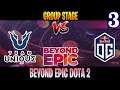 OG vs Unique Game 3 | Bo3 | Group Stage BEYOND EPIC 2020 | DOTA 2 LIVE