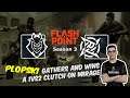 Plopski собирается и тащит 1vs2 клатч на Мираже, G2 vs NIP, Flashpoint 3