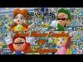 SSBU - Team Mario Couples vs Dr. Eggman