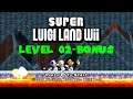 Super Luigi Land Wii - Level 02-Bonus: Cruise to the Goal!