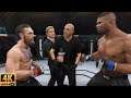 UFC 4 고화질 | 코너 맥그리거 vs 알리스타 오브레임 | 약쟁이 오브레임을 참교육하려는 UFC 스타 맥그리거 | PS5 (4K)