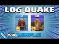 USING EQ SPELLS + LOG LAUNCHER MAKES IT ALMOST TOO EASY!!! TH12 Attack Strategy | Clash of Clans