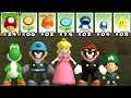 What happens when Yoshi, Baby Luigi, Peach, Dark Mario and Shadow Mario uses Mario's Power-Ups?
