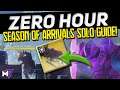 Zero Hour Solo Heroic Flawless | How to Get Outbreak Perfected in Season of Arrivals | Destiny 2