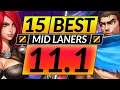 15 BEST MIDLANE Champions to MAIN and RANK UP in 11.1 - Tips for Season 11 - LoL Guide