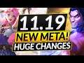 ALL NEW CHANGES of PATCH 11.19: NEW Champion BUFFS are UNREAL - LoL Guide