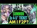 Am I really F2P? (3x 4-5* Monthly Summon) Epic Seven Summons Epic 7 Summoning E7 [Astranox]