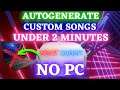 Create YOUR OWN BEAT SABER Custom Songs NO PC in 2 MINUTES - VERY EASY! OCULUS QUEST 2