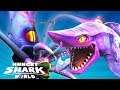 DARK MAGIC SHARK vs GIANT SQUID BOSS (JURASSIC WORLD)