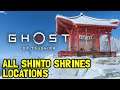Ghost Of Tsushima All Shinto Shrines Locations (And How To Get To Them)