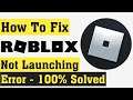 How To Fix Roblox Not Launching || Roblox Not Open/Not Working Problem -Android & Ios