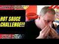 Johnny Hexburg One Cup Chug Challenge - Hot Sauce Challenge