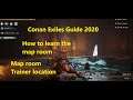 learning the Map Room, conan exiles guide 2020, how to teleport, map room trainer location