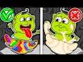 Lion Family 💅 Journey to the Center of the Earth #64. Rainbow Croissant | Cartoon for Kids