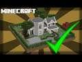 ✔ MINECRAFT | White Turret GABLE COUNTRY HOME +Yard "Tour"