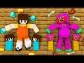 Monster School : Poor Huggy Wuggy Family vs Good Doll Squid Game Challenge - Minecraft Animation