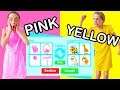 ONLY TRADING IN YOUR COLOR in Roblox Adopt Me w/ The Norris Nuts