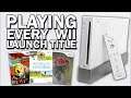 Playing EVERY Nintendo Wii Launch Game