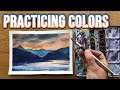 Practicing Hue & Saturation | Watercolor INSIGHTS