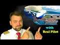 Real B737 Pilot Tries to Fly Boeing 747 Playing Microsoft Flight Simulator 2020