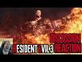 Resident Evil 3 Remake Trailer REaction & Discussion