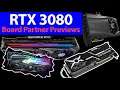 RTX 3080 Board Partner Round Up Previews
