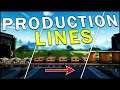 SETTING UP MY FIRST PRODUCTION LINES! - Satisfactory Gameplay #2