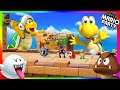 Super Mario Party Minigames #166 Hammer Bro vs Goomba vs Boo vs Koopa troopa