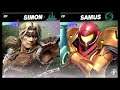 Super Smash Bros Ultimate Amiibo Fights  – Request #18162 Simon vs Samus