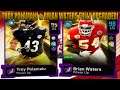 TROY POLAMALU & BRIAN WATERS FULLY UPGRADED! MADDEN 20!