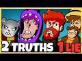 UNCOMFORTABLE SILENCE!! | Minecraft 2 Truths 1 Lie!