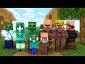 Zombie & Villager Life: Full Animation I - Minecraft Animation