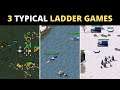 3 Typical Ladder Games (1vs1) Command and Conquer Red Alert Remastered Online Multiplayer