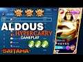 ALDOUS HYPER GAMEPLAY AND BUILD | TOP GLOBAL 1 | P H V E E  •SAITAMA• - MOBILE LEGENDS