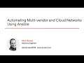 Ansible Skills: Automating Multi-vendor and Cloud Networks Using Ansible Course Preview