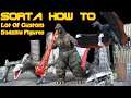 Custom NECA Godzilla 1993, Playmates GvK Skullcrawler, Bootleg Rodan 2019, and Base - Sorta How To