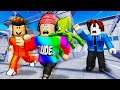 Escaping The Noob Prison! (Arrested by a Noob Part 2: A Roblox Movie)
