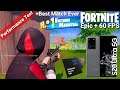 FORTNITE Gameplay Galaxy S20 ULTRA 5G (EPIC + 60FPS) [PERFORMACE TEST]