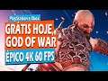 GOD of WAR É 4K 60FPS e TUDO GRÁTIS HOJE PlayStation, Xbox e PC