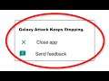 How To Fix Galaxy Attack Apps Keeps Stopping Error Android & Ios
