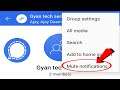 How to Mute Notification Group Chat On Signal App 2021