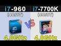 i7-960 vs i7-7700K | IPC Comparison