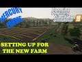 Mercury Farms Ep 68     Preping for the main farm build     Farm Sim 19