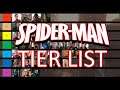 Spider Man Character Tier List (ALL THREE VERSIONS)
