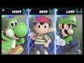 Super Smash Bros Ultimate Amiibo Fights  – Request #14114 Yoshi vs Ness vs Luigi