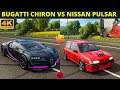 The Bugatti Chiron is Fast, But The Nissan Pulsar is Quick! - Forza Horizon 4