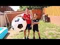 THE ULTIMATE GIANT FOOTBALL CHALLENGE