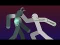 Warden vs Iron Golem (Minecraft) Stickman Animation