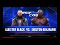 WWE 2K19 Aleister Black VS Shelton Benjamin 1 VS 1 Match